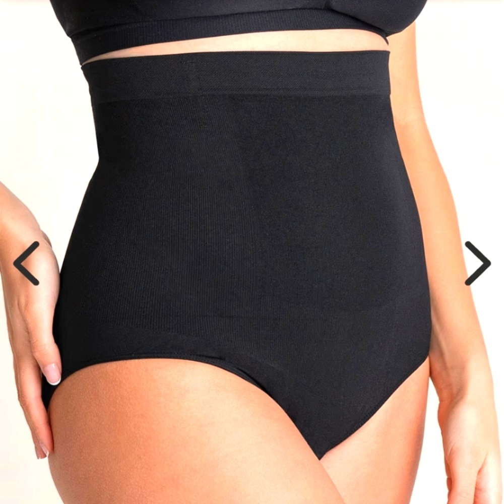 Shapermint Essentials Empetua High-Waisted Shaper Panty Black
